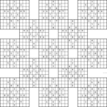 Super Samurai Sudoku Sudoku Puzzles