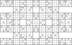 Super Sudoku 16X16 Para Imprimir Printable Template Free