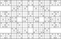 Super Sudoku 16X16 Para Imprimir Printable Template Free