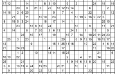 Super Sudoku 25X25 4 Sudoku Sudoku Puzzles Sudoku Printable