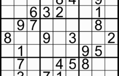These Printable Sudoku Puzzles Range From Easy To Hard Including