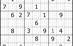 These Printable Sudoku Puzzles Range From Easy To Hard Including