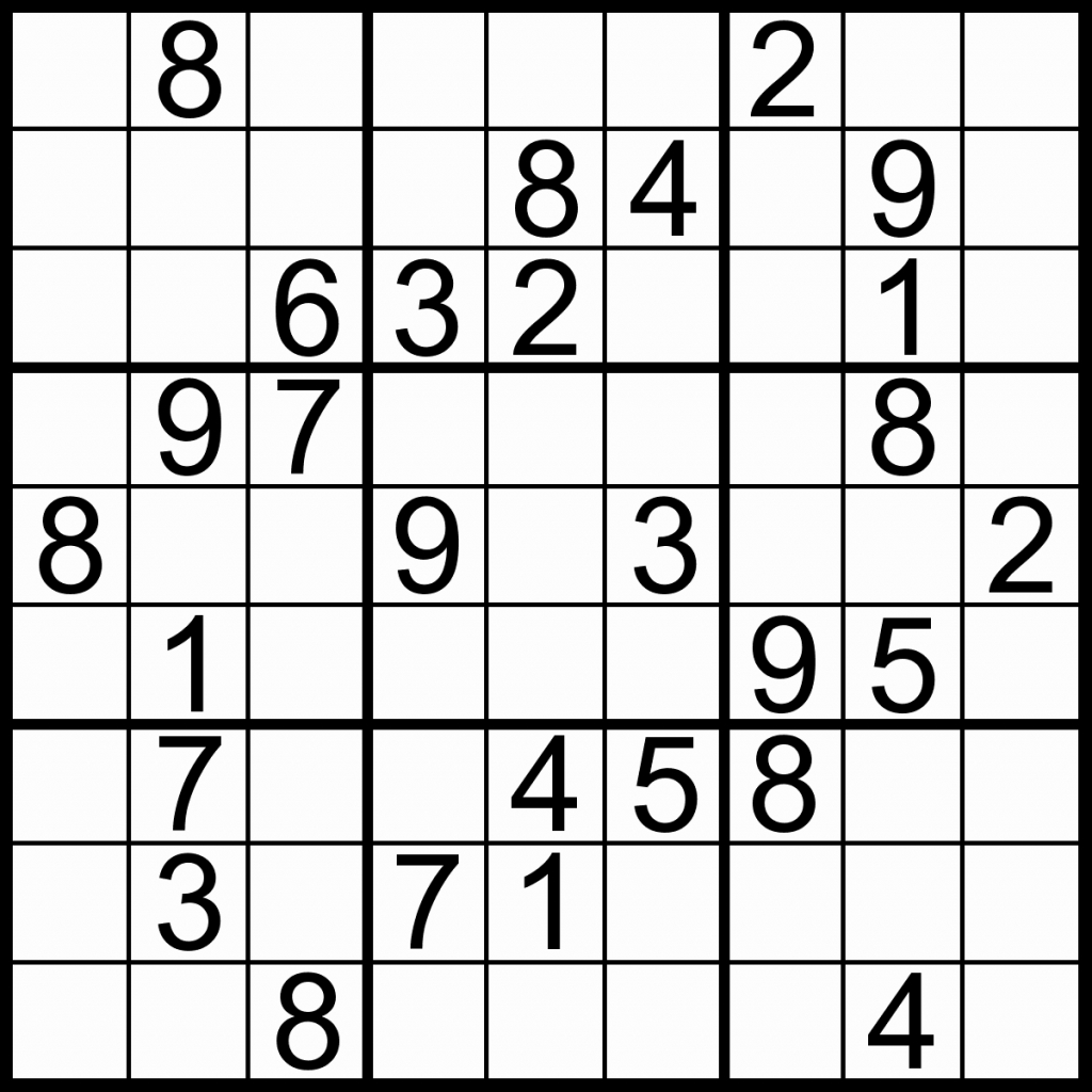 These Printable Sudoku Puzzles Range From Easy To Hard Including 