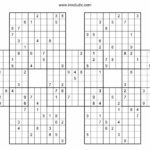 Tirpidz S Sudoku 454 Classic Sudoku 16 X 16 Printable Sudoku 25X25