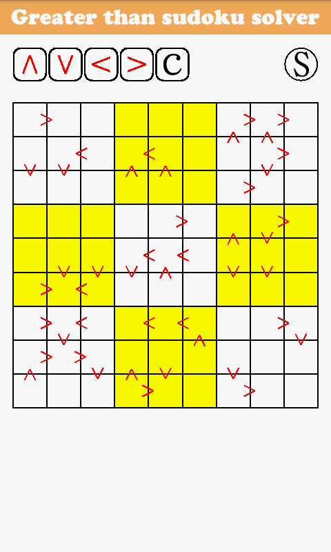 Welcome Greater Than Sudoku Solver