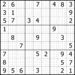 Worksheet Easy Sudoku Puzzles Printable Flvipymy Screenshoot On