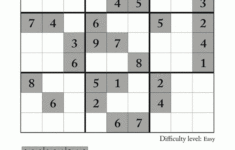 Worksheet Easy Sudoku Puzzles Printable Flvipymy Screenshoot On